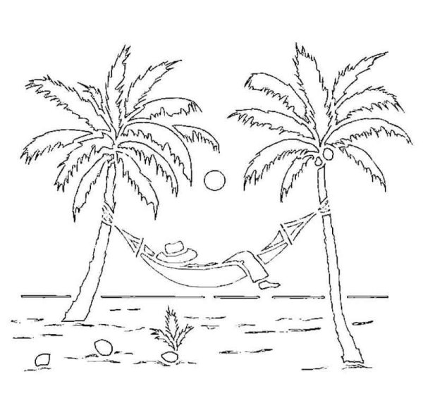 Трафареты на тему лето