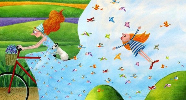 Девушка с чемоданом