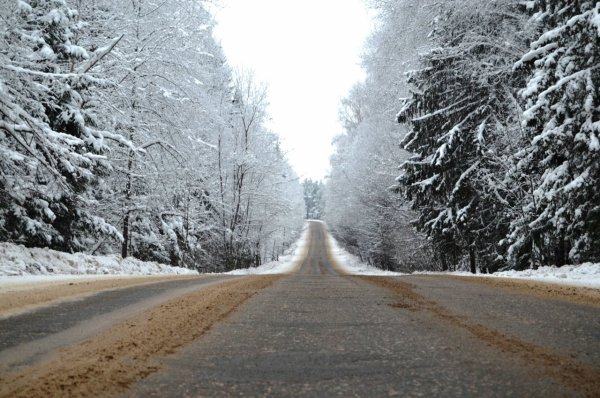 Дорога зимой