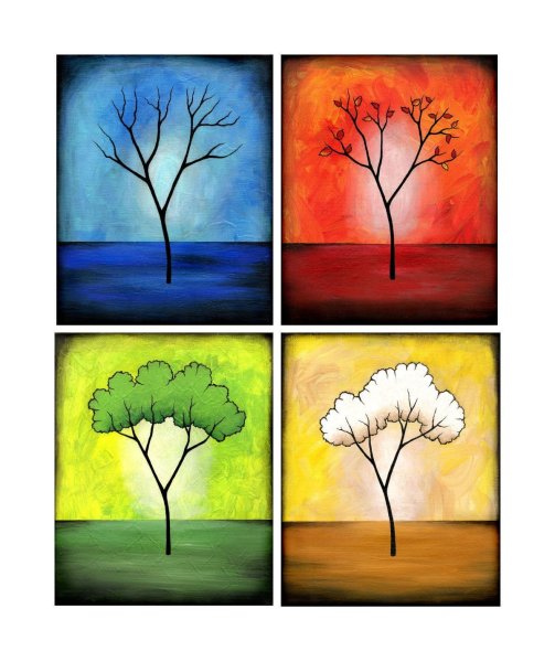 Пейзаж в разных настроениях