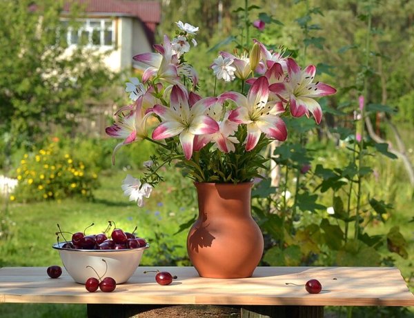 Чаепитие на даче