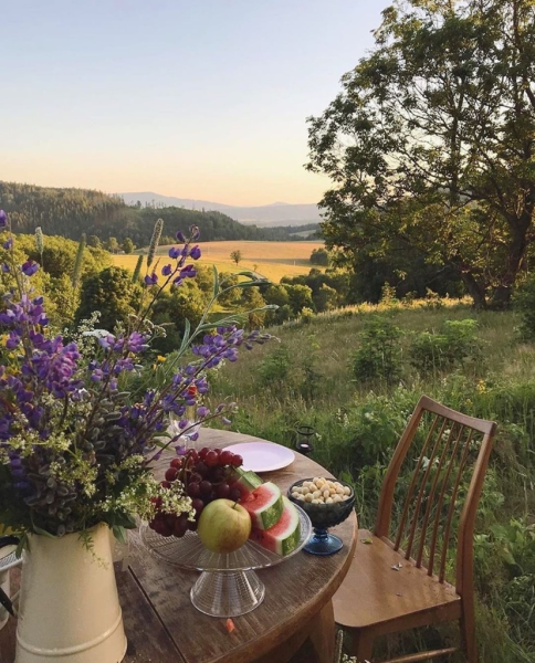 Чаепитие на даче