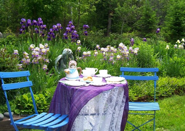 Вечер на веранде