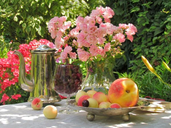 Утро в деревенском доме