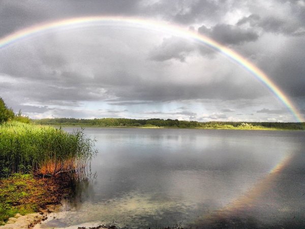 Радуга после грозы