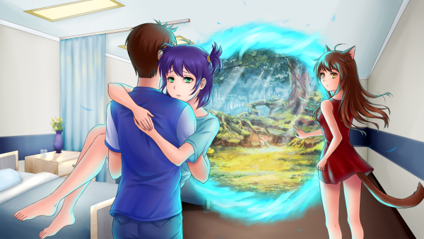 Бесконечное лето Юля и Семен арт