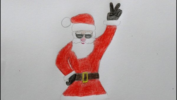 Рисунки на новый год