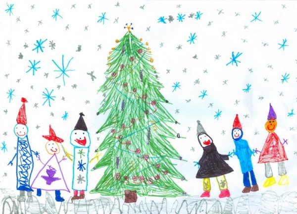 Новогодние раскраски дед Мороз