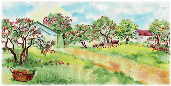 Сказочный Яблоневый сад