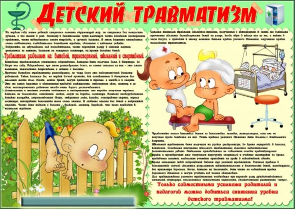 Санитарный бюллетень профилактика травматизма летом