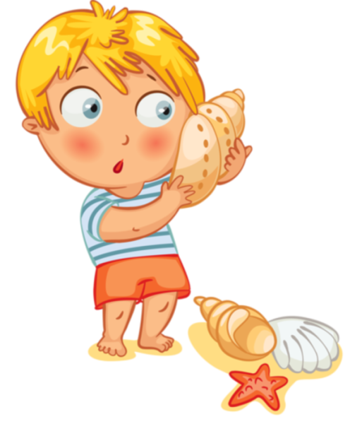 Дети весной вектор