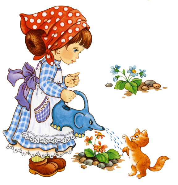 Дети на прозрачном фоне