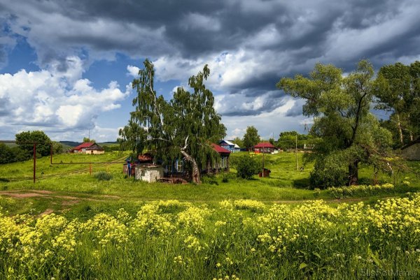Природа деревня