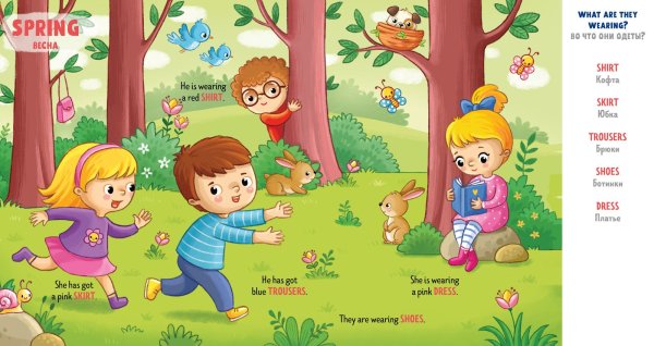 Картинки для самых маленьких времена года