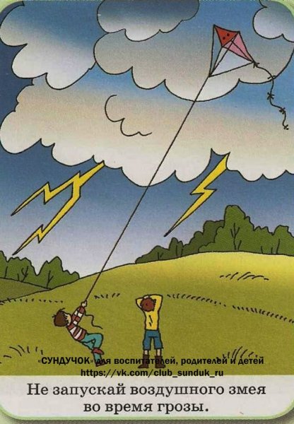 Что такое гроза для детей дошкольного возраста