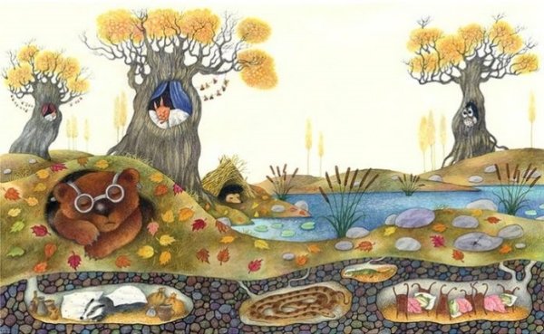 Зима в лесу для дошкольников