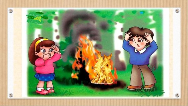 Не разводить костер в лесу