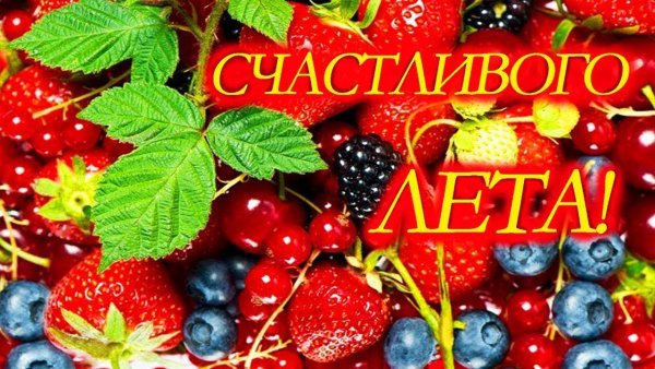Поздравление с первым днем лета