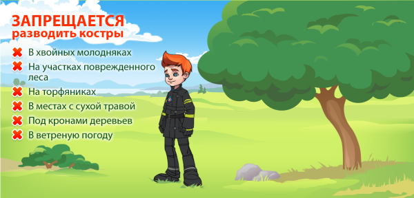 Безопасность в лесу