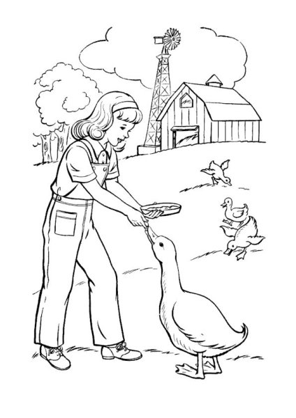 Домик раскраска для малышей