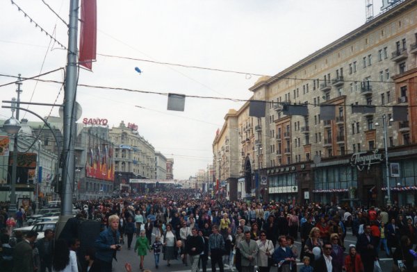 Тверская улица 1990