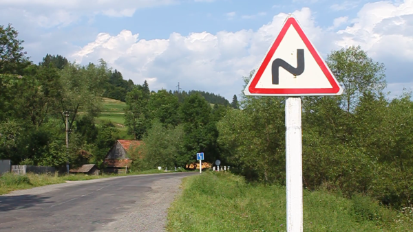 Разметка на дороге