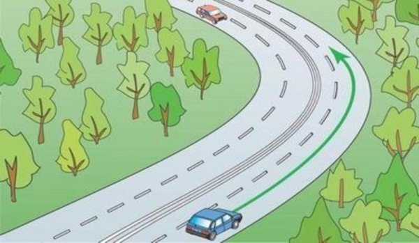 Трасса в горах