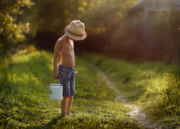 Мальчишки летом