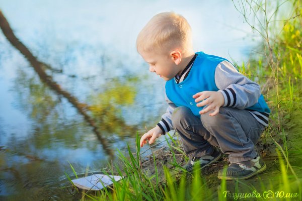 Фотосессия для мальчика летом