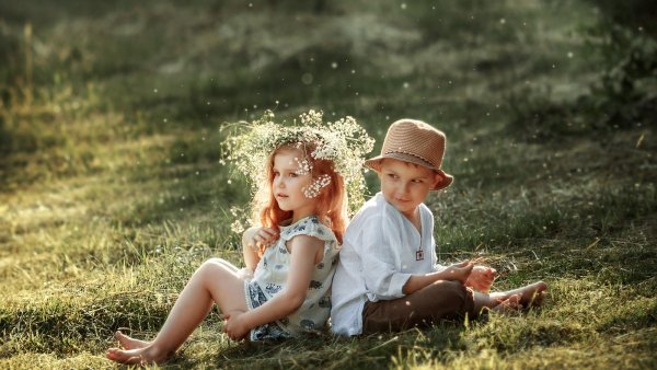 Мальчик на природе