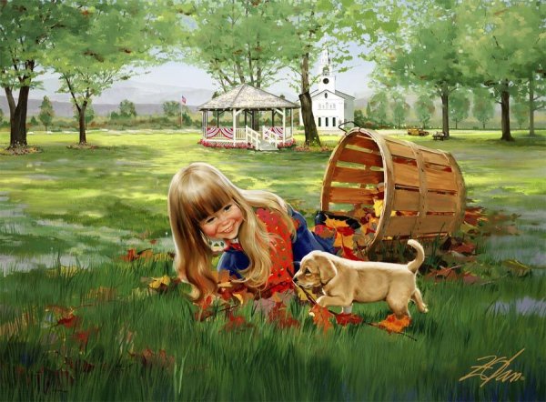 Картины художника Дональда Золана