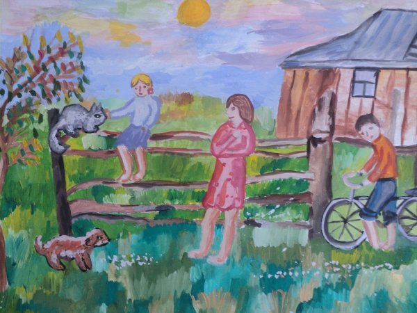 Рисунок лето