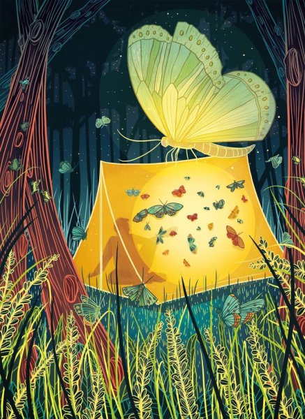 Волшебный мир. Иллюстратор Kailey Whitman