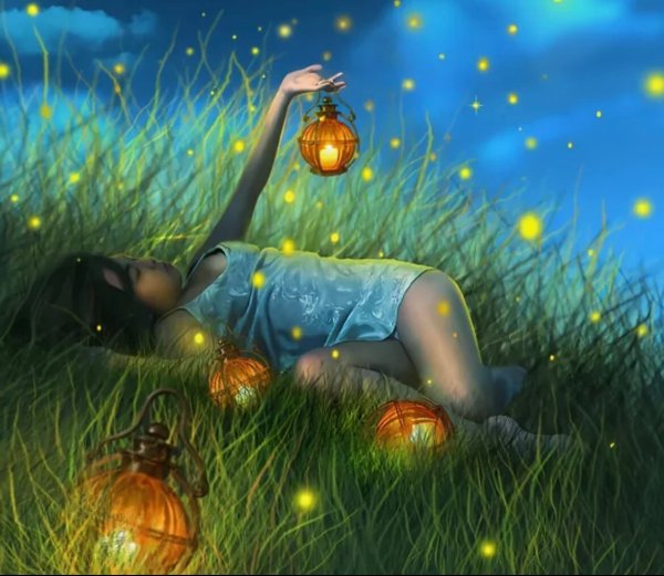 Сказочный фон Алиса в стране чудес