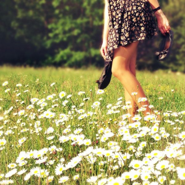 Босиком летом