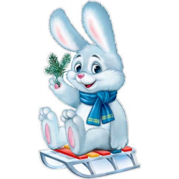 Зверюшки зимой в лесу