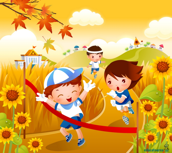 Спортивная семья рисунок