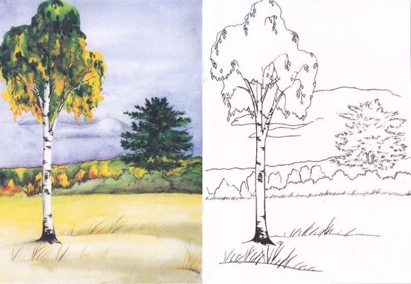 Рисование времена года