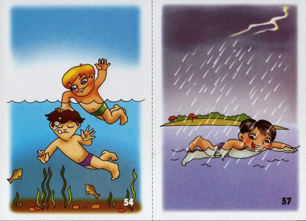 Опасные ситуации на воде