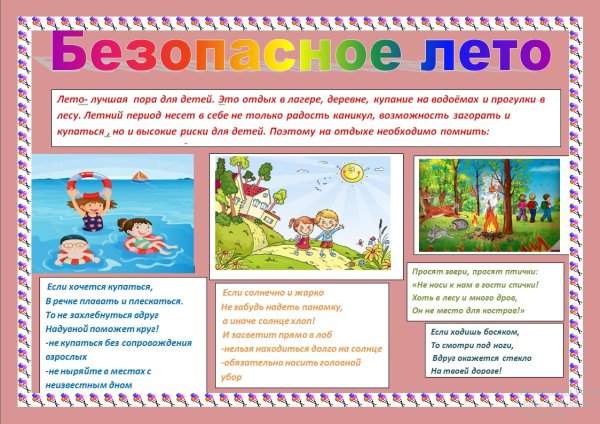 Правила безопасности на воде