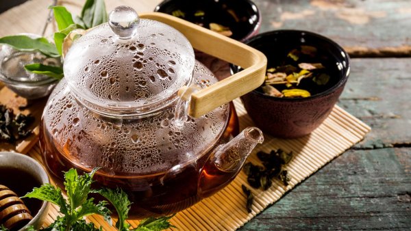 Чай в чайнике