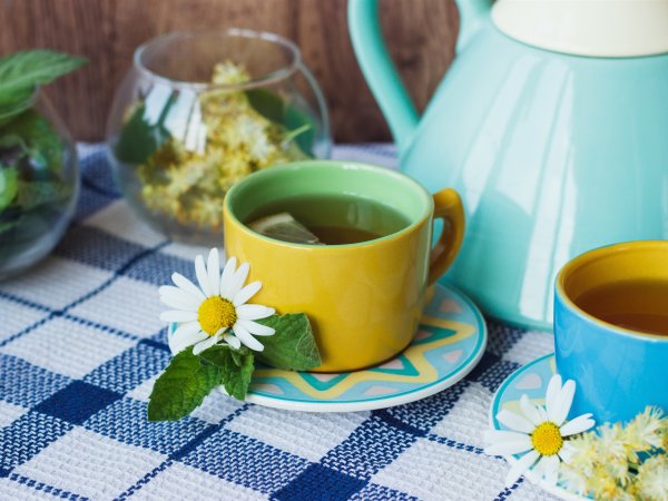 Чай с мятой