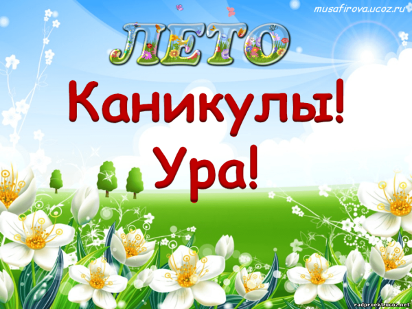 Скоро каникулы картинки