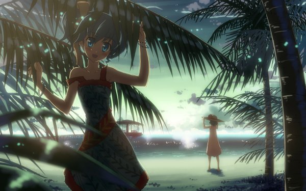 Море солнце пляж арт