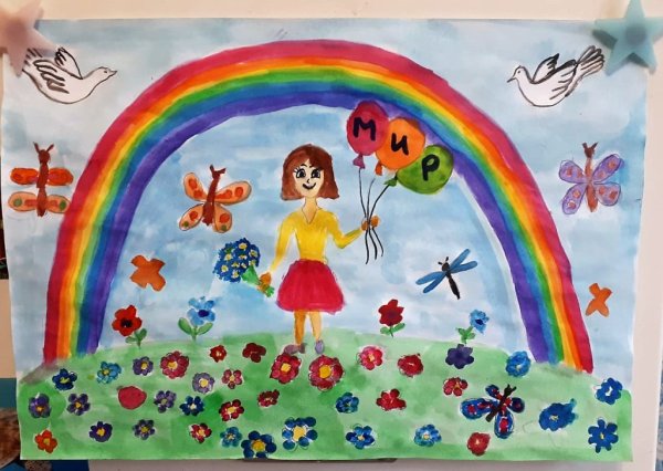 Рисунок на тему лето