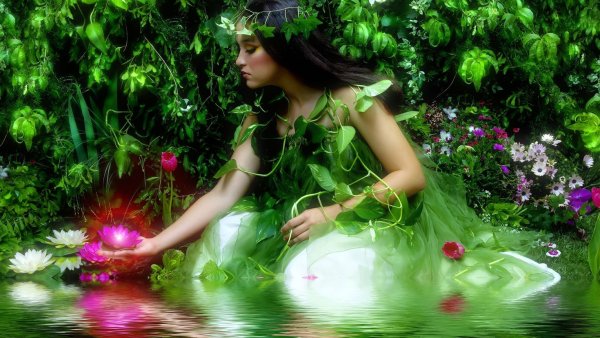 Волшебной девушке