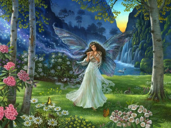 Рут Сандерсон картины Фея