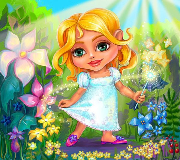 Сказочная девочка