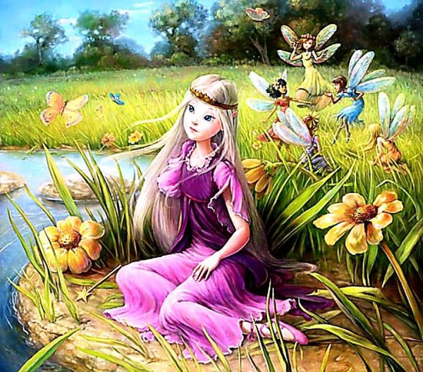 Сказочная девочка