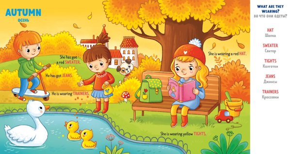 Времена года на английском